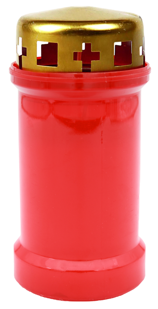 Graflicht - 3d rood met deksel