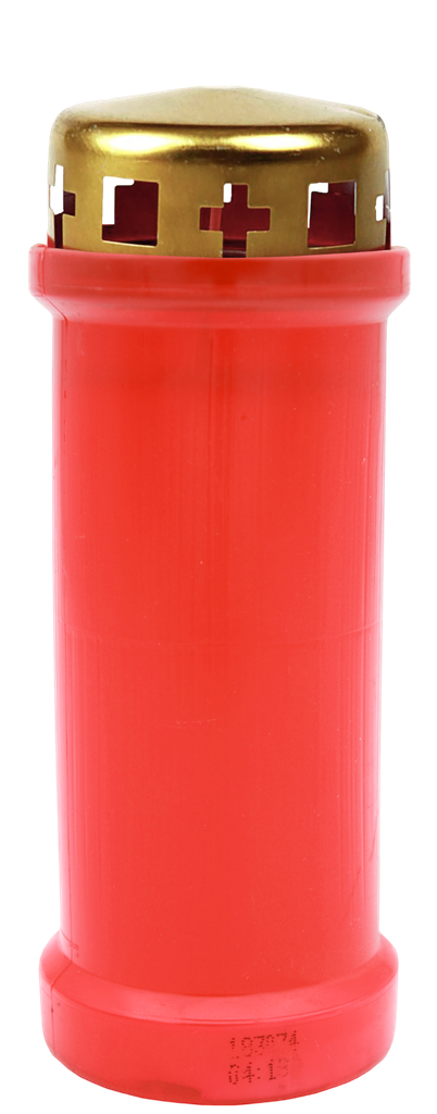 Graflicht - 6d rood met deksel