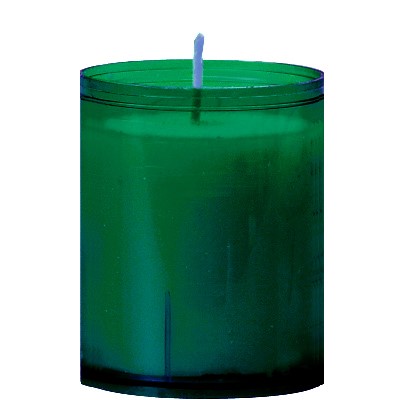 Devotielicht W30/40 70 gr - 24u - Groen