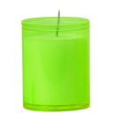 Devotielicht W30/40 70 gr - 24u - Lime groen
